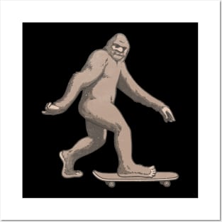 Bigfoot Sk8er Posters and Art